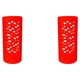 thumbnail image 3 of Bearachild Cubierta de silicona Anti-rasguño Portabotellas Botella de agua Tapas de color sólido Reemplazo para 18-32-40oz Rojo M Rojo METRO 2Conjunto, 3 of 6
