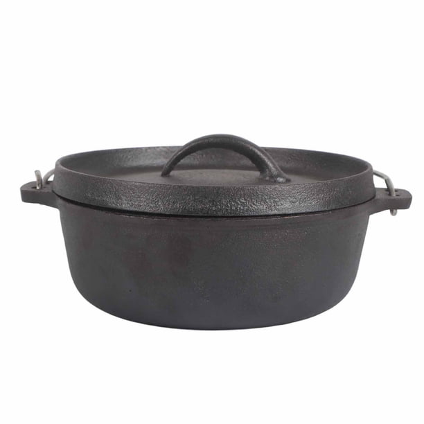 Marmite De Camping Ultra-légère En Acier Inoxydable Avec Couvercle – 21x19.5x15.5cm