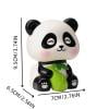 YFTDEF Solar-Powered Nodding Ornament Light-Sensing Dashboard Decor Cute Office Desk Accessory Whimsical Figurine Energy-Saving Decoration for Car and Workspace