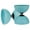 Turquoise Fixed, variant on Henrys Jazz Diabolo- Medium Size Diabolo (Green)