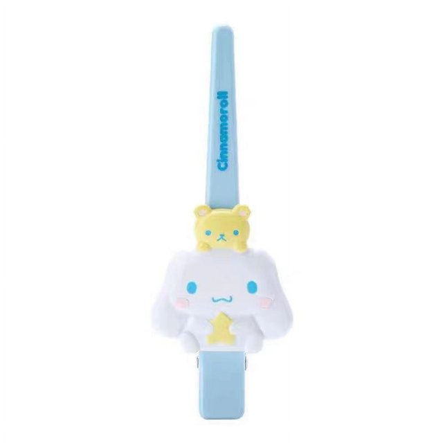 Pinzas para el cabello de Hello Kitty/Kuromi/My Melody/Cinnamoroll, lindos accesorios periféricos para el cabello con dibujos animados, adornos para la cabeza, regalos para amigos