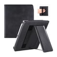 thumbnail image 1 of TFixol 7-Inch PU Leather Case for PocketBook 700 Era & Color E-Reader - Auto Sleep/Wake, Hand Strap, Foldable Stand, Scratch-Resistant, Black, 1 of 7