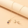 thumbnail image 3 of Conjunto de aretes de collar de diamantes de joyería de moda para damas Wmkox8yi sjalhkljlk1336, 3 of 6