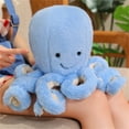 thumbnail image 5 of Plush Octopus Doll, Children's Cuddly Hugging And Sleeping Companion, Soft Tentacle Design Play Toy For Kids, Ideal Gift For Bedtime And Playtime, Non-Toxic Stuffed Animal, 5 of 5