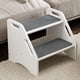 thumbnail image 1 of Banquito AMBIRD de Madera para Niños, Capacidad de 136 kg, Blanco, 1 of 9
