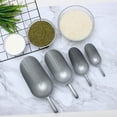 thumbnail image 4 of 1Pc Zinc Alloy Food Shovel Home Kitchen Silver Flour Scoop Dried Fruit Shovel, 4 of 6
