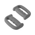 thumbnail image 4 of GARENDE 2 Pieces Boxing Dumbbells D Shape Grip Hand Weight for Aerobics Exercises Walkin Grey, 4 of 9