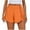 Orange, variant on Clearance All!Samickarr Workout Athletic Shorts For Womens Pleated Elastic High Waisted Quick Dry Crinkle Running Shorts Biker Shorts Sporty Hot Short Gym Yoga Tennis Shorts