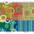 thumbnail image 3 of Blazing Needles 94005-2CH-REO-43 19 in. Squared Patterned Spun Polyester Tufted Dining Chair Cushions, Rolling Mead-Veranda Cosmo - Set of 2, 3 of 5