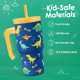 thumbnail image 2 of Vaso para beber SANDJEST, con forma de dinosaurio, 591 ml, aislante, 2 of 7