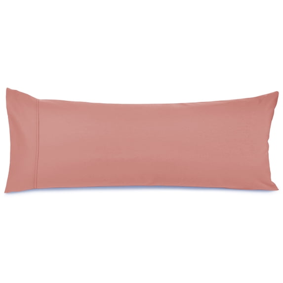 Nestl Body Pillow Case, Microfiber Body Pillow Cover, Body Pillowcase Size (20"x54"), White