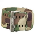 thumbnail image 3 of Nixon Men's A590824 Scout White Dial Camouflag Printed Nylon Strap Stainless Steel Watch, 3 of 3