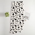 thumbnail image 2 of Trgacdwlo Women's Fleece Pajama Pants Heart Print Wide Leg Womens Flannel Pajama Pants Elastic Waist Winter Warm Fuzzy Sleep Pants for Women, 2 of 8