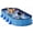 82 IN, variant on Foldable Dog Pool, 82" Extra Large Portable Pet Bathtub with Non-Slip & Reinforced Support Boards for Indoor Outdoor Backyard Use (Blue)
