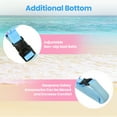 thumbnail image 2 of NEO-SPLASH Toddler Swim Vest, Neoprene Life Jacket for Kids Ages 1-3 (24.3-41.8 lbs), Pink Blue, 2 of 6