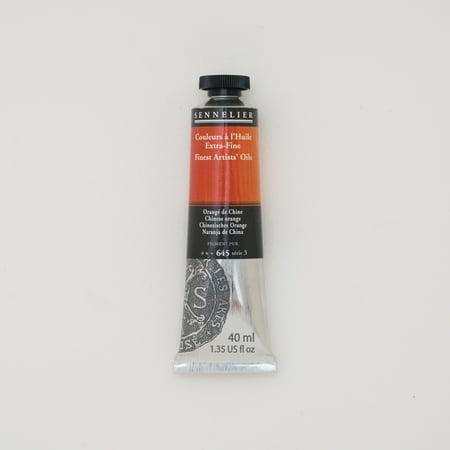 UPC: 3046450459965 | Sennelier Artists Oil Color 40ml Tube Chinese Orange S3