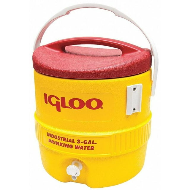 Enfriador de bebidas Igloo 400 Series Industrial 11.4L Amarillo