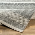 thumbnail image 5 of Mark&Day Area Rugs, 7x9 Bloemberg Modern Gray Area Rug, Black Grey Beige Carpet for Living Room, Bedroom or Kitchen (6'7" x 9'6"), 5 of 7