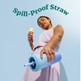 thumbnail image 6 of Reduce 30oz Halo Spill-Proof Handled Tumbler, Blueberry, 6 of 7