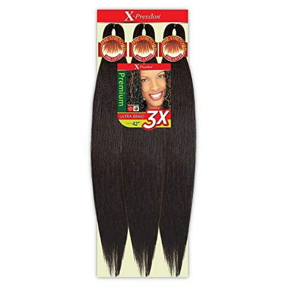 Outre Braids X-Pression Kanekaion 3X Pre Stretched Braid 42" (3-Pack, 2T1B/30)