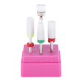 thumbnail image 4 of Juego de brocas de cerámica para uñas, 7 piezas de acrílic quitar , 3/32 ", herramienta perfecta para personal y de salón Baoblaze Broca profesional para uñas, 4 of 8