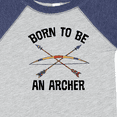 thumbnail image 4 of Inktastic Boys Archery Born to Be an Archer Boys or Girls Baby Bodysuit, 4 of 5