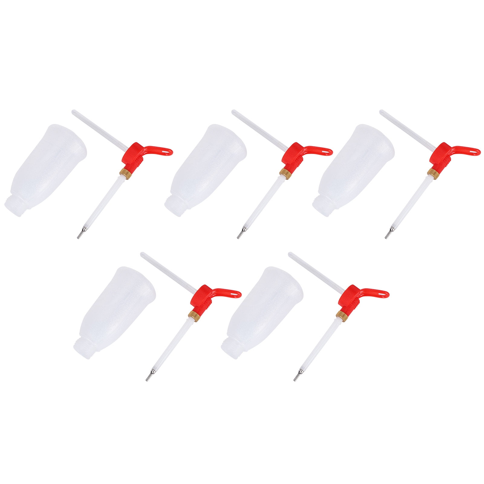 5 Pcs Nozzle Oiler, Sewing Machine Oiler, 200ML Sewing Machine Rooms