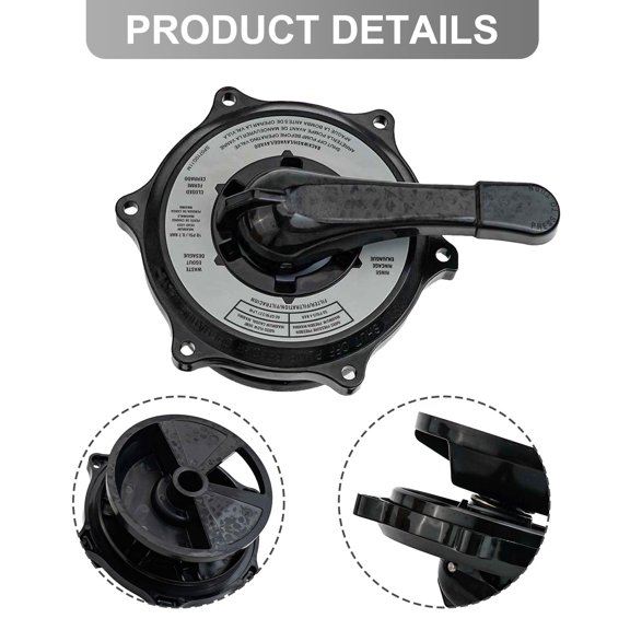 For Hayward SPX0710XBA17 Key Cover& Handle Assembly SP 710XR50 Multiport Valves Smile Home