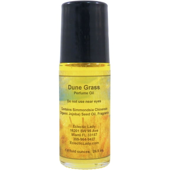Dune Grass Perfume Oil, 1.0 Oz Portable Roll-On Fragrance