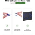 thumbnail image 4 of Mryok Replacement Nose Piece Nose Pads for Oakley Metalink OX8153 Eyeglasses - Options, 4 of 6