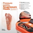 thumbnail image 3 of Masajeador Eléctrico de Pies Powerfit Power Legs con Control Remoto y Velocidad Ajustable para Alivi, 3 of 9
