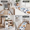 thumbnail image 5 of Colorful Pumpkin Halloween Pattern Kitchen Rugs Sets Of 3,Kitchen Runner Rugs Non Skid Washable,Decorative Kitchen Floor Mats for Kitchen,Sink,Laundry,17"x30"+ 17"x47" + 17"x59", 5 of 6