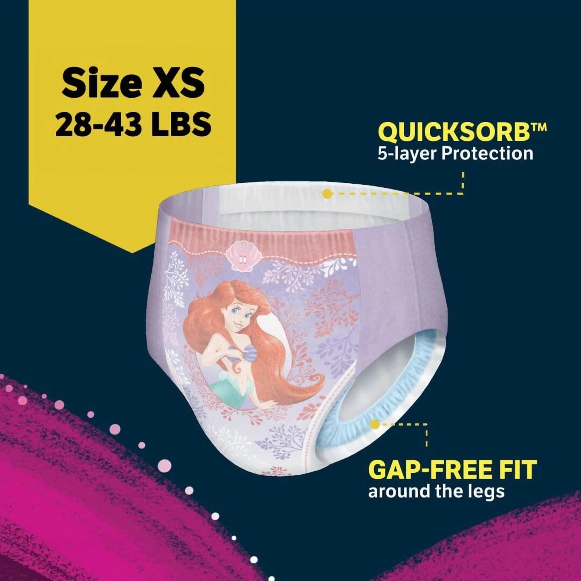 Goodnites Girls Bedwetting Underwear Extra Small Multi Color Nighttime 15 Pack