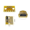 thumbnail image 2 of Vertical  MiCro USB Female Sockets Test PCB Board Adapter for Data Cable Adapters Pack of 10, 2 of 4