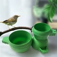 Large Chicken Run Metal Chick Trough Feeder Feeder On Window Glass large-chicken-run-metal-chick-trough-feeder-feeder-on-window-glass