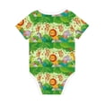 thumbnail image 6 of Rocae African Animals in the Jungle for Baby Cotton Short-Sleeve Bodysuits for Unisex Onesies Bodysuit-3 Months, 6 of 7