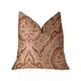 thumbnail image 1 of PBRA2281-2222-DP Plutus Coussin de Luxe Rouge Prairie Enchanté & Beige, 22 x 22 Po., 1 of 3