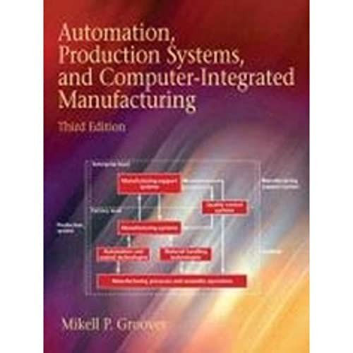 Pre-Owned Automation, Production Systems, and Computer-Integrated Manufacturing Paperback