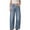 Dark Blue, variant on YYUIJK Y2K Baggy Jeans Straight Wide Leg Boyfriend Trousers Casual Loose Fit Denim Pants Streetwear Light Blue L