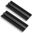 thumbnail image 1 of M.2 SSD Cooler NVME 2280 Solid State Disk Drive Radiator M2 SSD Heatsink with Thermal Pad PS5 Heatsink 2pcs-BK, 1 of 6
