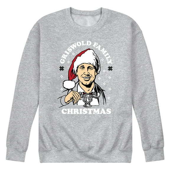 National Lampoon's Christmas Vacation - Moose Mug - Men's Crew Neck Fleece Pullover