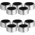 thumbnail image 1 of Steel Wine Ring,anti Drip Ring, Wine Drip Collar, Can Be Used In Bars, Restaurants And Homes(colour:silver+black)(10pcs), 1 of 5