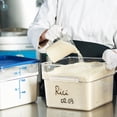 thumbnail image 4 of Contenedores de almacenamiento de alimentos CURTA, paquete de 4, policarbonato cuadrado de 12,0 L, 4 of 7