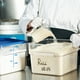 thumbnail image 4 of Contenedores de almacenamiento de alimentos CURTA, paquete de 4, policarbonato cuadrado de 12,0 L, 4 of 7