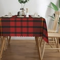 thumbnail image 3 of Rectangle Table Cloth, Clan MacQueen Tartan Resistant Washable Tablecloth Decorative Table Cover for Dining, Indoor and Outdoor, 3 of 6