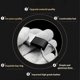 thumbnail image 3 of Keyring Keychain Genuine Leather Men's Simple Key Chains Holder Keyfob For Car, 3 of 5
