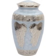 thumbnail image 3 of Blessings Decor Cremation Urns for Human Ashes Adult for Funeral, Burial, Home (Light Blue), 3 of 3