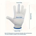 thumbnail image 4 of SUTENGDA 10/20pcs Wear-resistant And Durable Cotton Thread Labor Protection Gloves  Suitable For Adult Men And Women  Working In Factories And On Site, 4 of 6