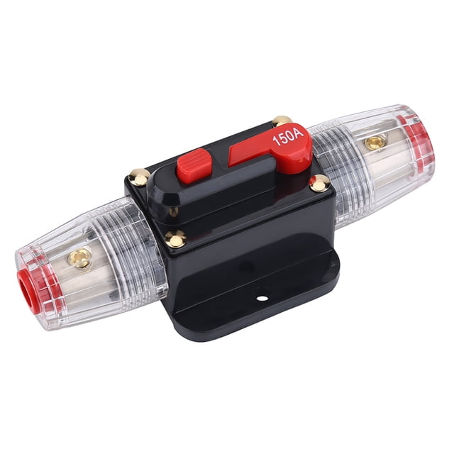 Support de Fusible de Commutateur de Réinitialisation Manuelle de Disjoncteur Audio 150A Modifié de Voiture