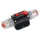thumbnail image 1 of Leku Portafusibles para disyuntor - 150A Portafusibles de Audio Portafusibles para Coche Modificado Interruptor de Circuito Interruptor de reinicio Manual Portafusibles ， DC12-24V, 1 of 8